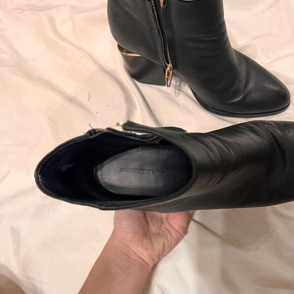 Alexander Wang Black Ankle Boots - Picture 6 of 7